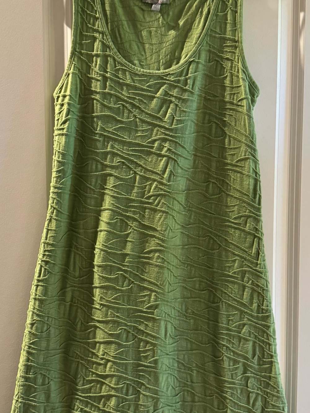 Horny Toad Lime Green Textured Tank